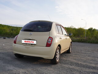 2009 Nissan March III (K12), жёлтый, 380000 рублей, вид 3