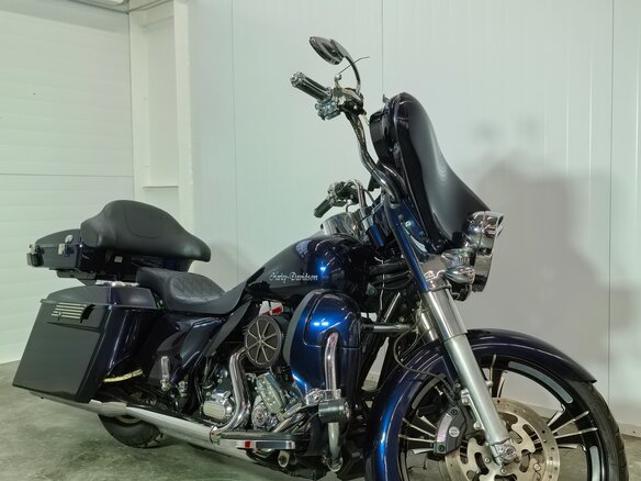 2012 Harley-Davidson Electra Glide, синий, 899000 рублей - вид 6