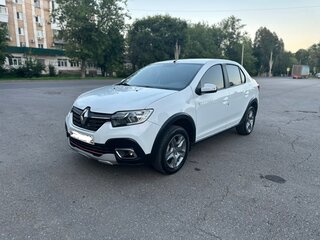 2019 Renault Logan Stepway II Рестайлинг, белый, 800000 рублей, вид 1