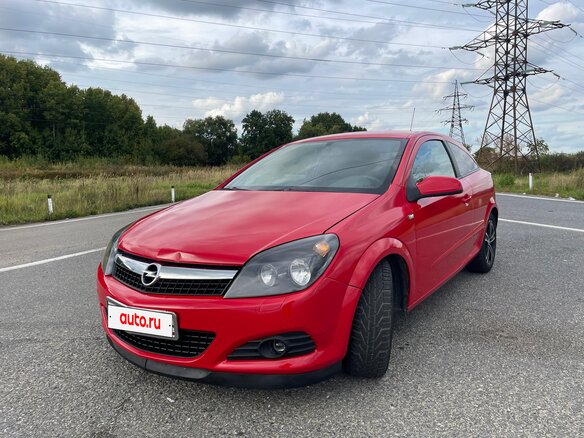 2008 Opel Astra GTC H Рестайлинг, красный - вид 1