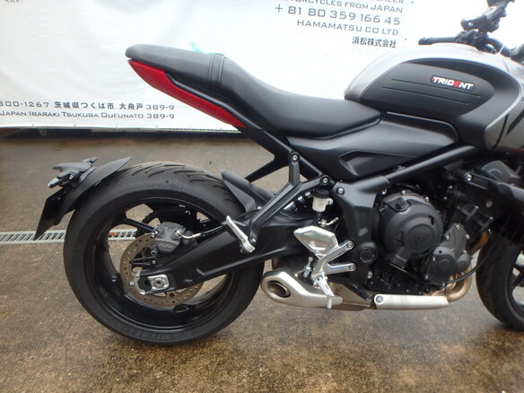 2024 Triumph Trident 660, серый, 900000 рублей - вид 13