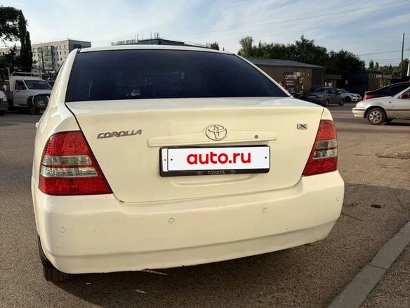 2002 Toyota Corolla IX (E120, E130), белый, 280000 рублей - вид 4