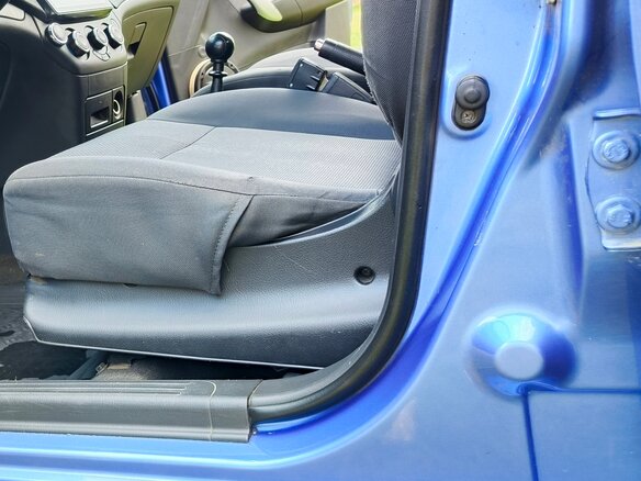 2008 Chevrolet Aveo I Рестайлинг, синий, 450000 рублей - вид 16