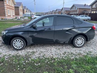 2016 Lada (ВАЗ) Vesta I, чёрный, 750000 рублей, вид 4