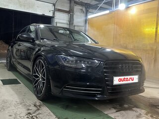 2012 Audi A6 IV (C7), чёрный, 1400000 рублей, вид 2