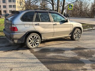 2004 BMW X5 3.0i I (E53) Рестайлинг, серый, 1100000 рублей, вид 3