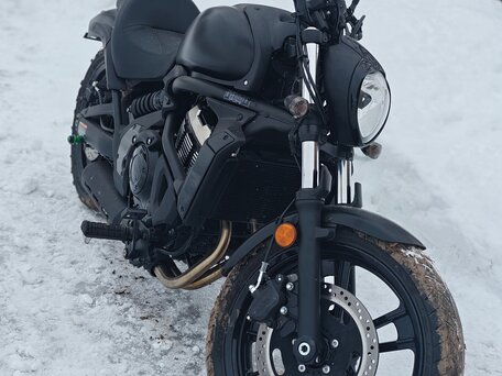 2023 Kawasaki EN650 Vulcan S, чёрный, 750000 рублей, вид 1