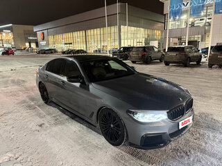 2017 BMW 5 серии M550i xDrive VII (G30/G31/G38), серый, 3800000 рублей, вид 2