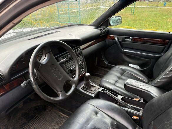 1991 Audi 100 IV (C4), белый, 210000 рублей - вид 4