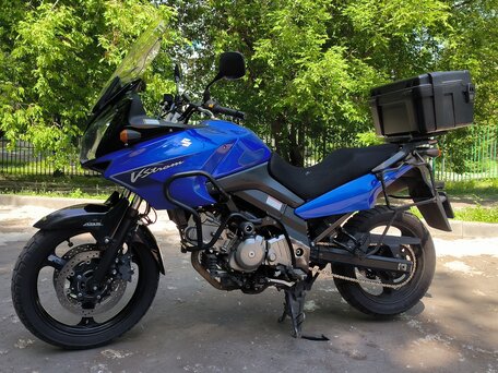 2007 Suzuki V-Strom DL 650, синий, 430000 рублей, вид 1