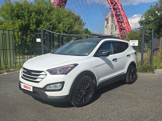 2013 Hyundai Santa Fe III, белый, 1750000 рублей, вид 1