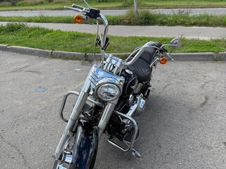 2013 Harley-Davidson Fat Boy, чёрный, 1200000 рублей, вид 3