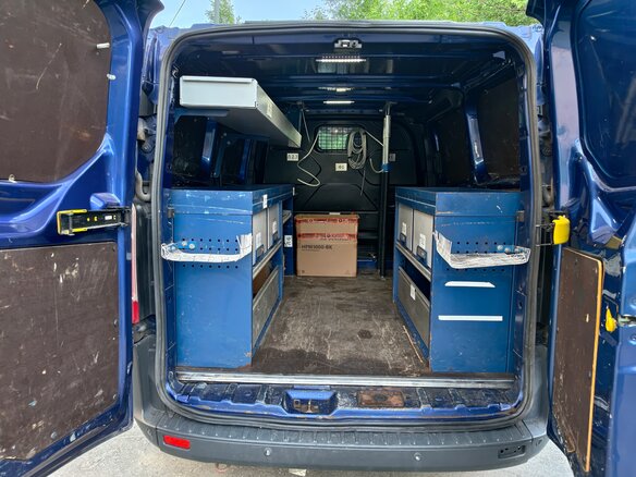 2015 Ford Transit Custom, синий, 1400000 рублей - вид 6
