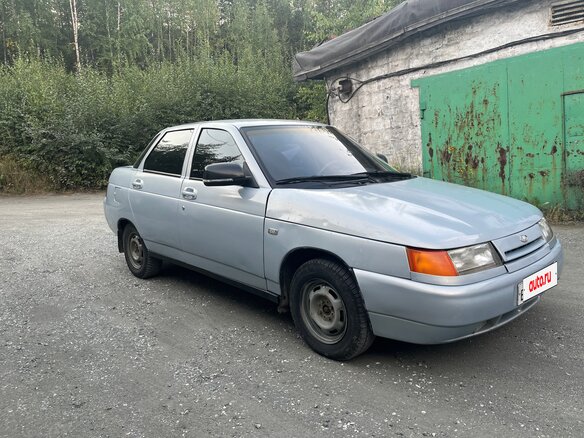 2005 Lada (ВАЗ) 2110, голубой, 130000 рублей - вид 1