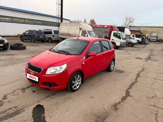 2008 Chevrolet Aveo I Рестайлинг, красный, 470000 рублей, вид 1