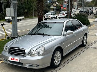 2002 Hyundai Sonata IV (EF) Рестайлинг, серебристый, 400000 рублей, вид 1