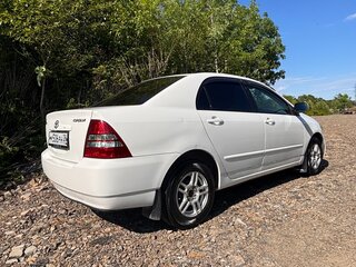 2002 Toyota Corolla IX (E120, E130), белый, 550000 рублей, вид 1