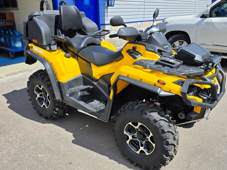 2013 BRP Can-Am Outlander 800, жёлтый, 1250000 рублей, вид 3