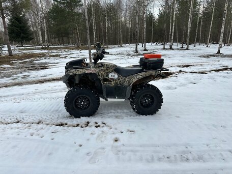 2019 Yamaha Grizzly 700, зелёный, 900000 рублей, вид 2