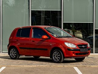 2009 Hyundai Getz I Рестайлинг, красный, 595000 рублей, вид 3