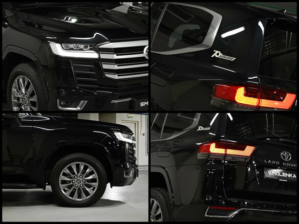 2022 Toyota Land Cruiser 300 Series, чёрный - вид 16