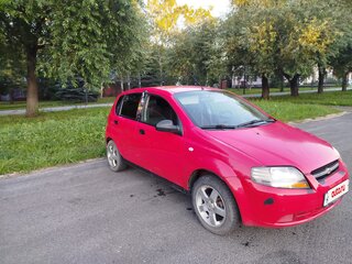 2007 Chevrolet Aveo I, красный, 273000 рублей, вид 2
