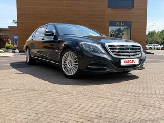 2016 Mercedes-Benz Maybach S-Класс 400 I (X222), чёрный, 3000000 рублей, вид 2