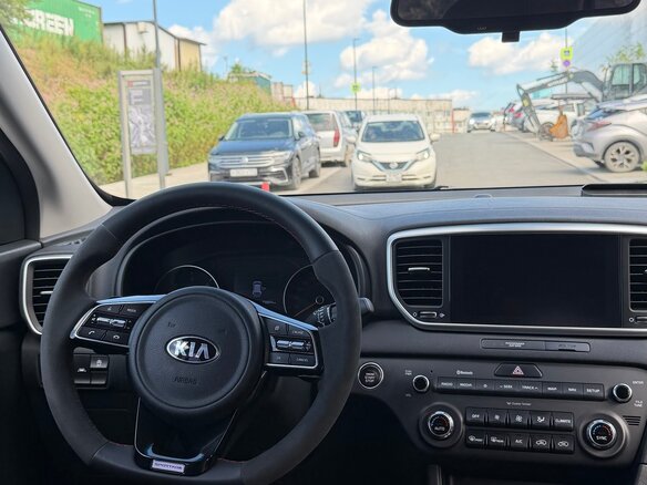 2018 Kia Sportage IV Рестайлинг, синий, 2299900 рублей - вид 15