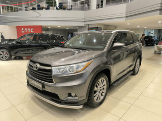 2013 Toyota Highlander III (XU50), коричневый, 2395000 рублей, вид 1