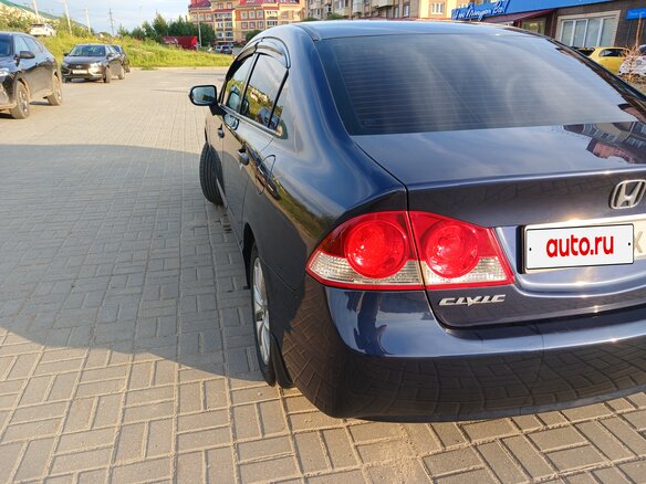 2008 Honda Civic VIII, синий, 640000 рублей - вид 9
