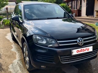 2010 Volkswagen Touareg II, чёрный, 1600000 рублей, вид 1