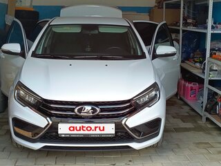 2024 Lada (ВАЗ) Vesta I Рестайлинг (NG), белый, 1450000 рублей, вид 2