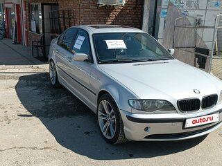 2002 BMW 3 серии 318i IV (E46) Рестайлинг, серебристый, 600000 рублей, вид 3