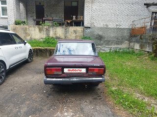 2008 Lada (ВАЗ) 2107, пурпурный, 80000 рублей, вид 2