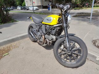 2015 Ducati Scrambler 800, жёлтый, 420000 рублей, вид 3