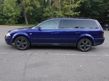 2003 Volkswagen Passat B5 Рестайлинг, синий, 350000 рублей, вид 3