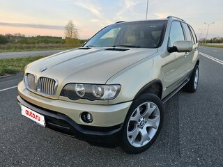2000 BMW X5 3.0i I (E53), жёлтый, 980000 рублей, вид 1