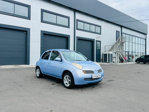 2004 Nissan March III (K12), голубой, 449999 рублей - вид 8