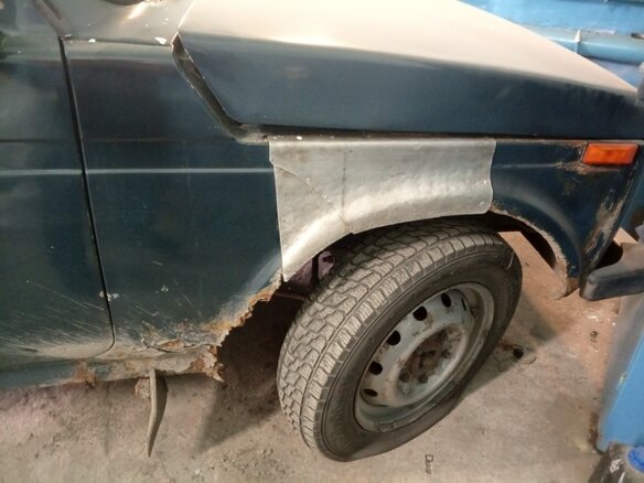 1996 Lada (ВАЗ) 2121 (4x4) I Рестайлинг, зелёный, 94000 рублей - вид 9