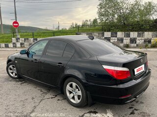 2008 BMW 5 серии 523i V (E60/E61) Рестайлинг, чёрный, 1369000 рублей, вид 5