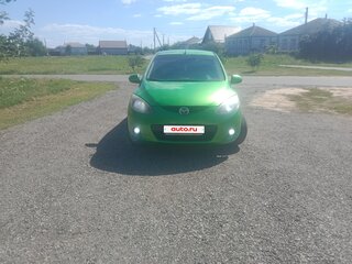2008 Mazda 2 II (DE), зелёный, 600000 рублей, вид 3