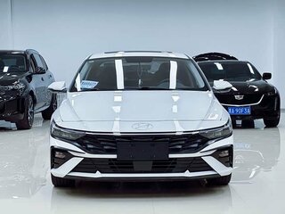 2023 Hyundai Elantra N Line VII (CN7) Рестайлинг, белый, 1680000 рублей, вид 2