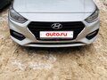 2017 Hyundai Solaris II, серебристый, 965000 рублей - вид 3
