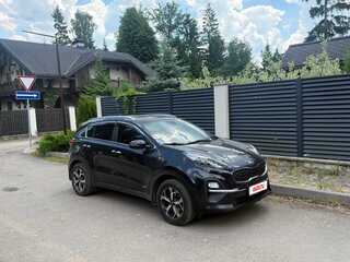 2021 Kia Sportage IV Рестайлинг, чёрный, 2580000 рублей, вид 2