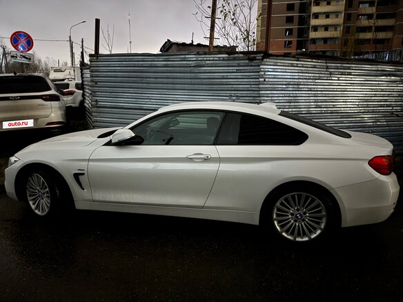 2016 BMW 4 серии 420i xDrive F32/F33/F36, белый, 2500000 рублей - вид 5