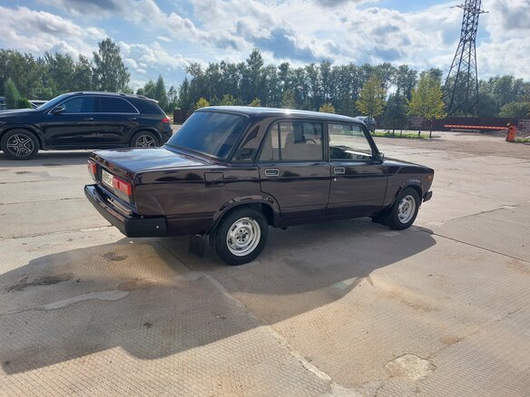 2008 Lada (ВАЗ) 2107, коричневый - вид 2