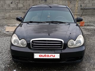 2005 Hyundai Sonata ТагАЗ IV (EF) Рестайлинг, чёрный, 210000 рублей, вид 3