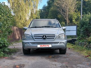 2003 Mercedes-Benz M-Класс 350 I (W163) Рестайлинг, серебристый, 499000 рублей, вид 3