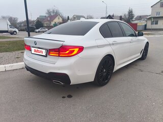 2019 BMW 5 серии 520d VII (G30/G31/G38), белый, 3250000 рублей, вид 4