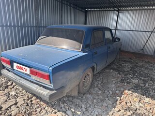 2007 Lada (ВАЗ) 2107, синий, 180000 рублей, вид 4